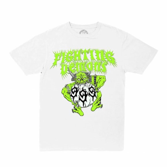 VLONE x Juice WRLD 999 Fighting Demons Tee White - Picture 4 of 5